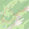 Trace GPS Boucle plateau des Glières, itinéraire, parcours