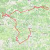 Trace GPS En Beaujolais avec Les Randonneurs Montbrisonnais, itinéraire, parcours