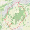 Trace GPS Le Puy de Peyronère, itinéraire, parcours