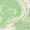 Trace GPS Lac de Vonnes, itinéraire, parcours