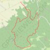 Trace GPS Rando course sur le Laveron, itinéraire, parcours