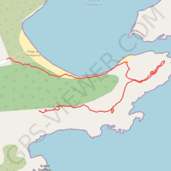 Trace GPS Trace des Cretes, itinéraire, parcours