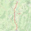 Trace GPS Saint Gengoux le National - Cluny, itinéraire, parcours