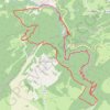 Trace GPS Les Gorges de la Loue, itinéraire, parcours