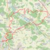 Trace GPS Chemins et collines entre les deux vallées - Gravigny, itinéraire, parcours