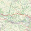 Trace GPS Pontoise - Vernon, itinéraire, parcours