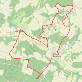 Trace GPS Circuit du Maquis Bourgogne, itinéraire, parcours