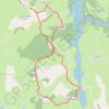 Trace GPS Le Crescent - Chastellux, itinéraire, parcours