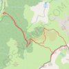 Trace GPS Pics de Belonseiche et el Escalar depuis viaduc Arnousse, itinéraire, parcours