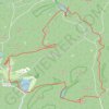 Trace GPS Les 3 châteaux : Falkenstein, Rothenbourg, Waldeck, itinéraire, parcours