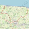 Trace GPS Arromanches / Port-en-Bessin, itinéraire, parcours