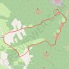 Trace GPS Les Puys de Jumes et la Coquille par Beauregard, itinéraire, parcours