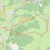 Trace GPS Le plmomb du cantal, itinéraire, parcours