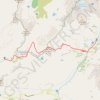 Trace GPS Col des Fours, itinéraire, parcours