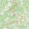 Trace GPS J2 Marquay - Montignac, itinéraire, parcours