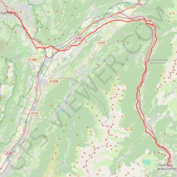 Trace GPS brouter_trekking_0, itinéraire, parcours