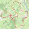 Trace GPS Briennon : Single-tracks dans les bois de La-Benisson-Dieu, itinéraire, parcours