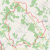 Trace GPS Boisredon N°8 23 kms, itinéraire, parcours
