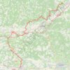 Trace GPS GR646 De Rougerie Saint Astier à Port-Sainte-Foy-et-Ponchapt (Dordogne), itinéraire, parcours