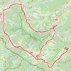 Trace GPS Azureva - Bussang - Col du Menil - Cornimont - Rupt - Bussang - Azureva, itinéraire, parcours