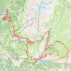 Trace GPS Boucle à l'Alpe d'Huez, itinéraire, parcours