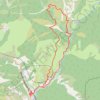 Trace GPS Tende - Granges de Lamentargues, itinéraire, parcours