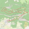 Trace GPS L'Echelette autour du Saoü, itinéraire, parcours