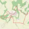 Trace GPS Pays Voironnais - Circuit des Trois Croix, itinéraire, parcours