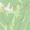 Trace GPS Pas de Bouvaret - Pas de la Pierre, itinéraire, parcours