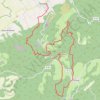 Trace GPS Montalric Dourgne, itinéraire, parcours