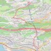 Trace GPS Swisstopo Route, itinéraire, parcours