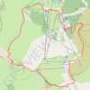 Trace GPS Rando - Montée au Sancy côté Mont-Dore, itinéraire, parcours