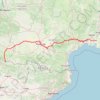 Trace GPS GR®653 Voie d'Arles - Via Tolosana (2021), itinéraire, parcours