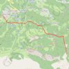 Trace GPS La Pousterle, itinéraire, parcours