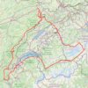Trace GPS Jura et Suisse 6j (974,3 km), itinéraire, parcours