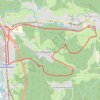 Trace GPS Moyenmoutier le Rabodeau, itinéraire, parcours