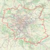 Trace GPS GR11 Tour du Pays d’Ile de France (2020), itinéraire, parcours