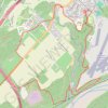 Trace GPS De Saint-Auban à Montfort, itinéraire, parcours