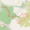 Trace GPS Tour des Monts Brigou et Cruvelier, itinéraire, parcours