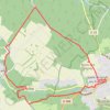 Trace GPS Saint Arnoult en Yvelines boucle ouest, itinéraire, parcours