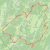 Trace GPS Autour des Bouchoux, itinéraire, parcours