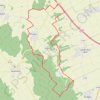 Trace GPS Torvilliers - Montaigu, itinéraire, parcours