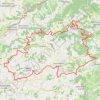 Trace GPS Croisée des Monts du Lyonnais - Saint-Martin en Haut, itinéraire, parcours