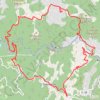 Trace GPS Peymenade - Tanneron, itinéraire, parcours