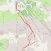 Trace GPS Tête des Lindars, itinéraire, parcours