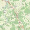 Trace GPS De Cravant à Saint Moré, itinéraire, parcours