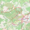 Trace GPS La bataille du Boulou par les vignes de Passa et le col de Saint Luc, itinéraire, parcours
