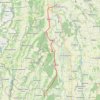 Trace GPS Maubourguet - Tarasteix liaison Compostelle, itinéraire, parcours