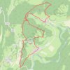 Trace GPS Les Belvédères du Lison - Doubs, itinéraire, parcours