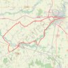 Trace GPS Circuit vélo de route à partir de Saint-Quentin, itinéraire, parcours